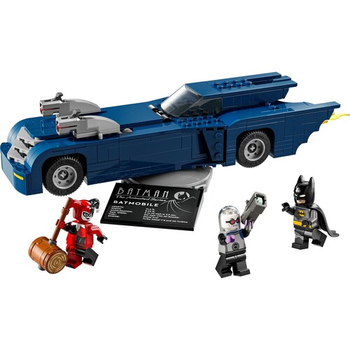 Dc Batman Batman con Batimóvil Vs. Harley Quinn Y Mr. Freeze 76274 Lego