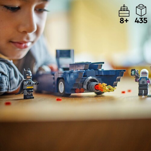 Dc Batman Batman con Batimóvil Vs. Harley Quinn Y Mr. Freeze 76274 Lego