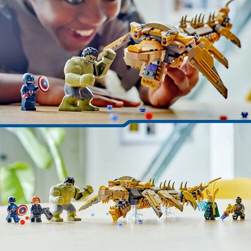 Marvel Vengadores Vs. Leviatán Juego 76290 Lego