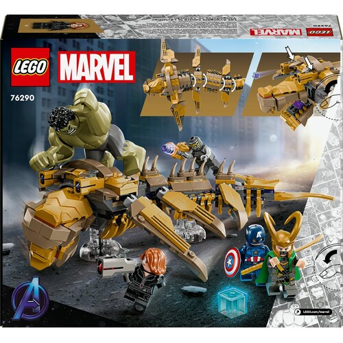 Marvel Vengadores Vs. Leviatán Juego 76290 Lego