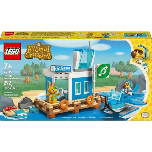 Animal Crossing Vuela con Dodo Airlines Juguete de Construcción 77051 Lego