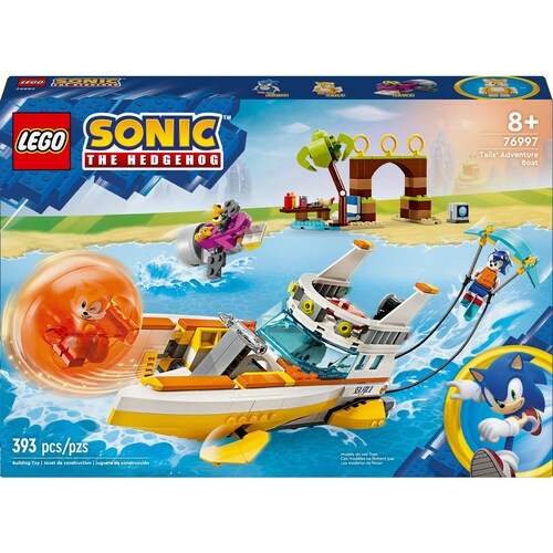 Sonic The Hedgehog Barco de Aventuras de Tails 76997 Lego