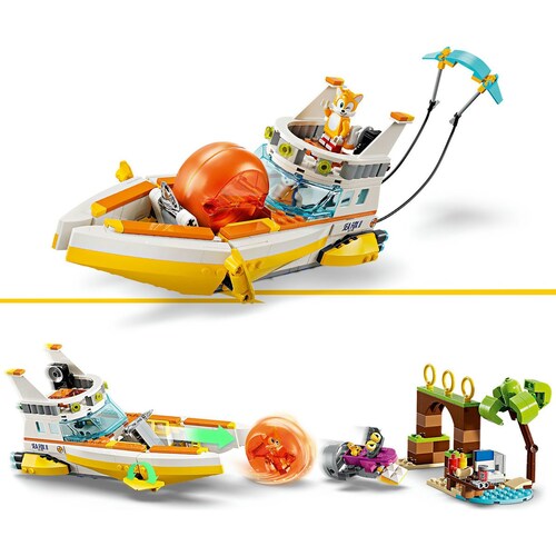 Sonic The Hedgehog Barco de Aventuras de Tails 76997 Lego