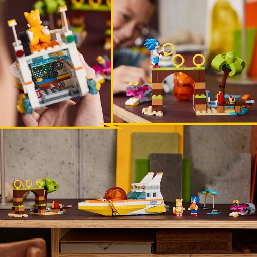 Sonic The Hedgehog Barco de Aventuras de Tails 76997 Lego