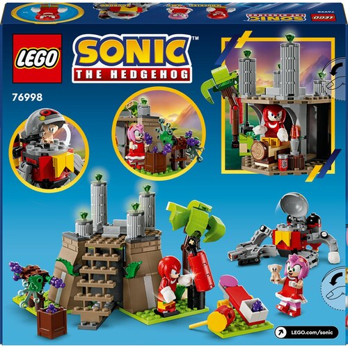 Sonic The Hedgehog Knuckles Y el Santuario de la Master Emerald 76998 Lego