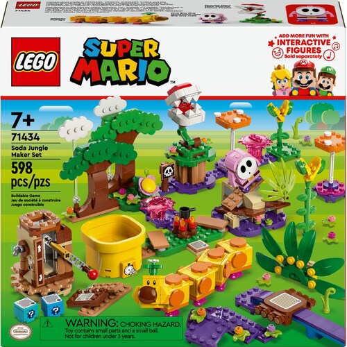 Super Mario Set de la Jungla Jarabe  Juguete de Construcción 71434 Lego