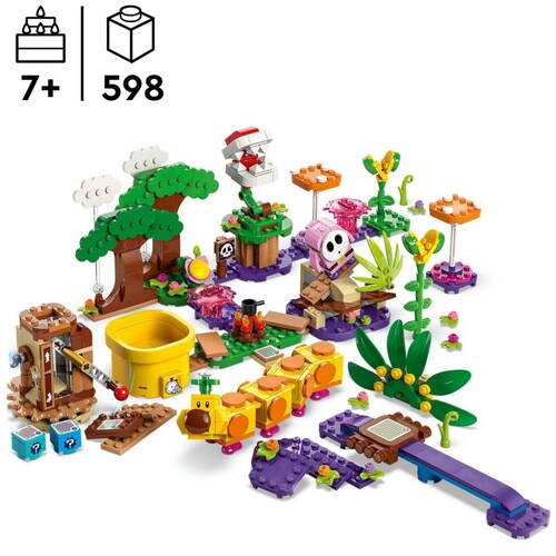 Super Mario Set de la Jungla Jarabe  Juguete de Construcción 71434 Lego
