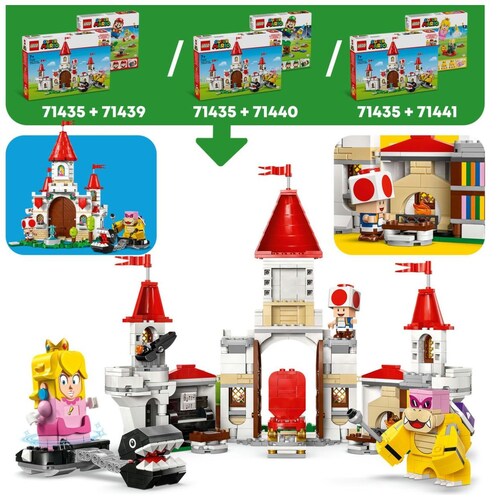Super Mario Combate Contra Roy en el Castillo de Peach 71435 Lego