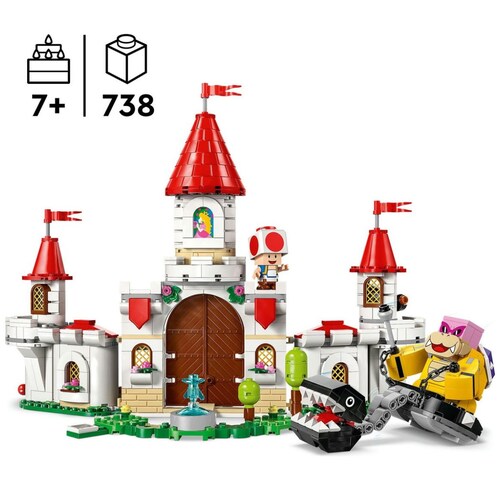 Super Mario Combate Contra Roy en el Castillo de Peach 71435 Lego