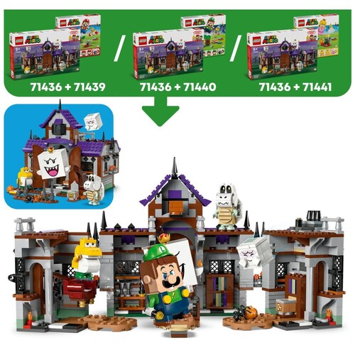 Super Mario la Mansión Encantada Del Rey Boo 71436 Lego