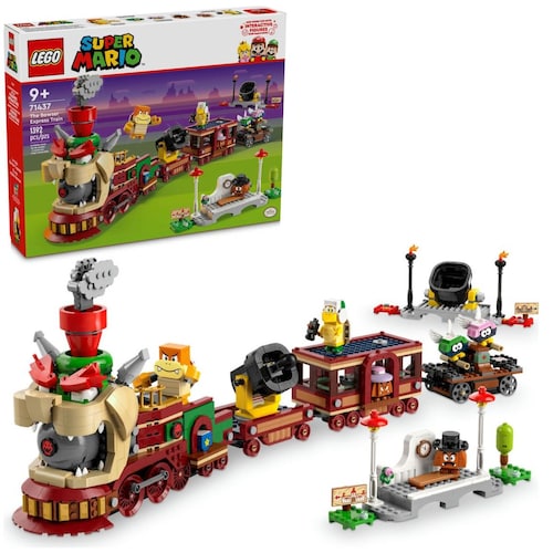 Super Mario el Tren Exprés Bowser  Juguete de Construcción 71437 Lego