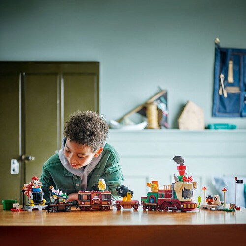 Super Mario el Tren Exprés Bowser  Juguete de Construcción 71437 Lego
