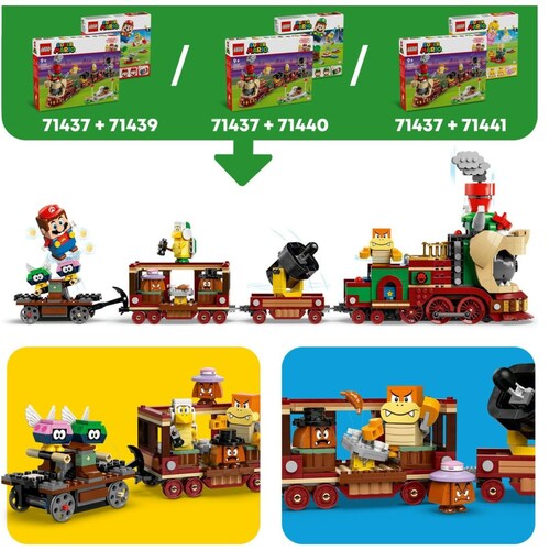 Super Mario el Tren Exprés Bowser  Juguete de Construcción 71437 Lego