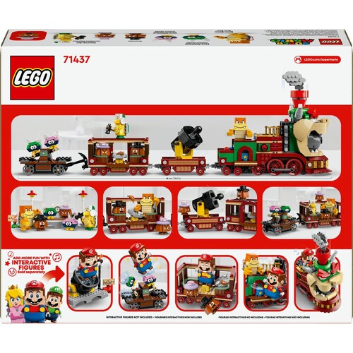 Super Mario el Tren Exprés Bowser  Juguete de Construcción 71437 Lego