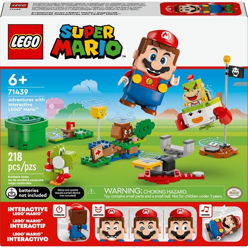 Super Mario Aventuras Interactivas con  Mario 71439 Lego