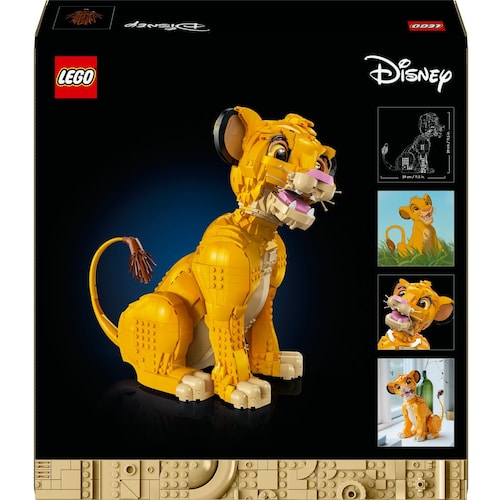 Disney el Rey León: Simba Joven Set 43247 Lego