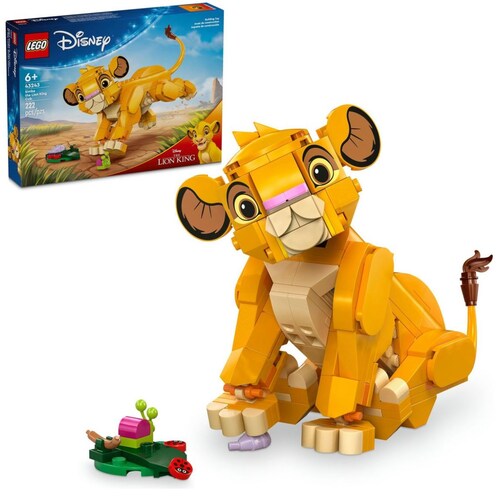 Disney el Rey León: Simba Cachorro Regalo 43243 Lego