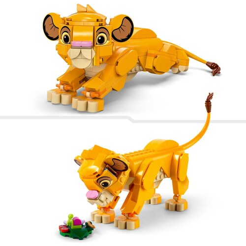 Disney el Rey León: Simba Cachorro Regalo 43243 Lego