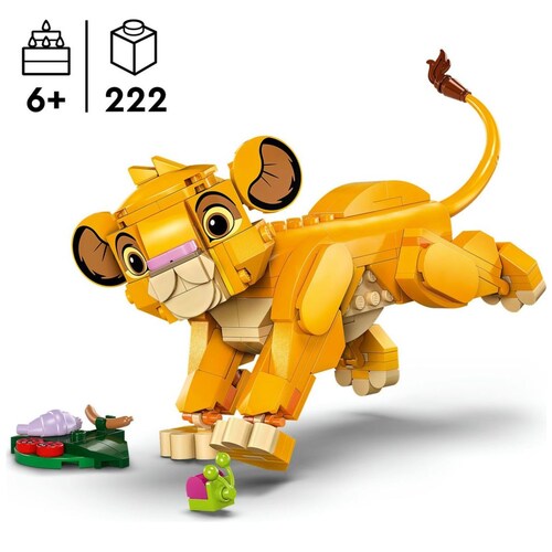 Disney el Rey León: Simba Cachorro Regalo 43243 Lego