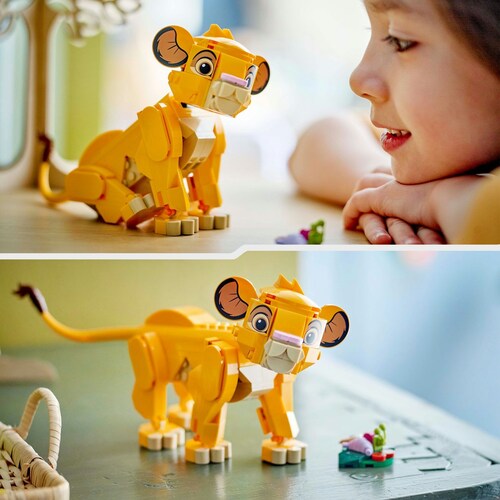 Disney el Rey León: Simba Cachorro Regalo 43243 Lego