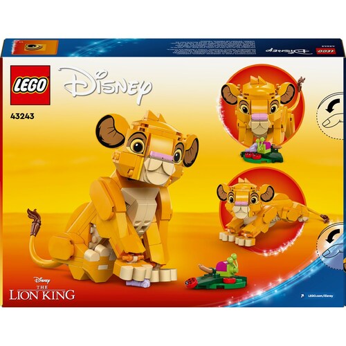 Disney el Rey León: Simba Cachorro Regalo 43243 Lego