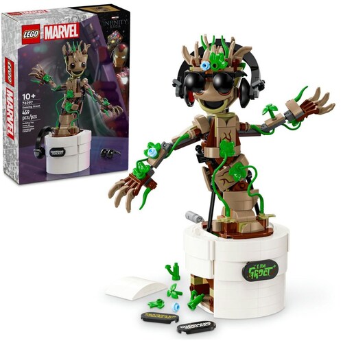 Marvel Groot Bailarín Juguete de Construcción 76297 Lego