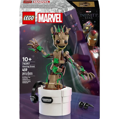 Marvel Groot Bailarín Juguete de Construcción 76297 Lego