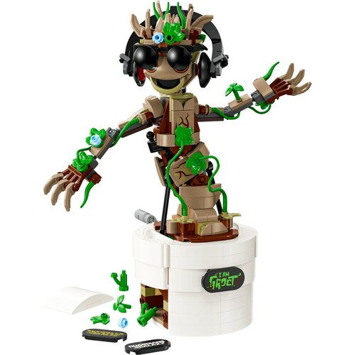 Marvel Groot Bailarín Juguete de Construcción 76297 Lego