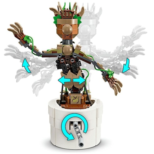 Marvel Groot Bailarín Juguete de Construcción 76297 Lego