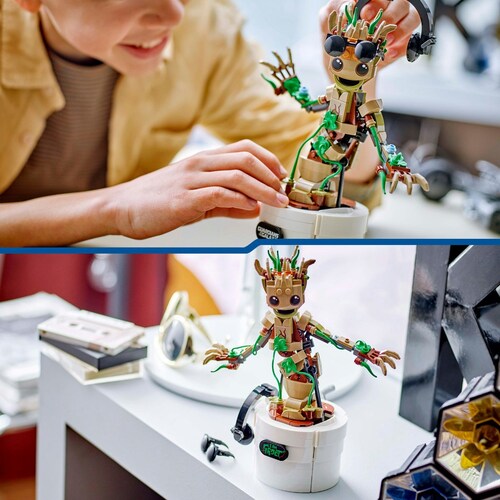 Marvel Groot Bailarín Juguete de Construcción 76297 Lego