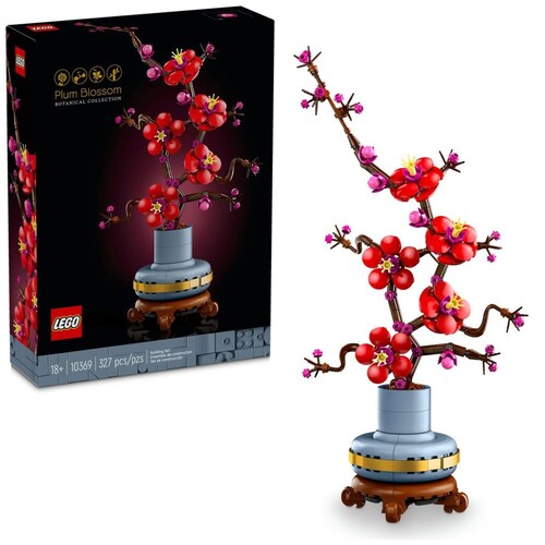 Icons Flor de Ciruelo Set de Decoración Floral 10369 Lego