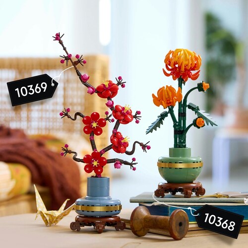Icons Flor de Ciruelo Set de Decoración Floral 10369 Lego
