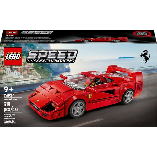 Speed Champions Superauto Ferrari F40 Juguete de Construcción 76934 Lego