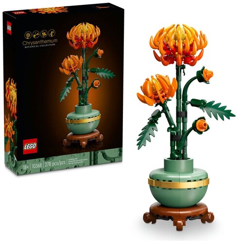 Icons Crisantemo Set de Construcción Floral 10368 Lego