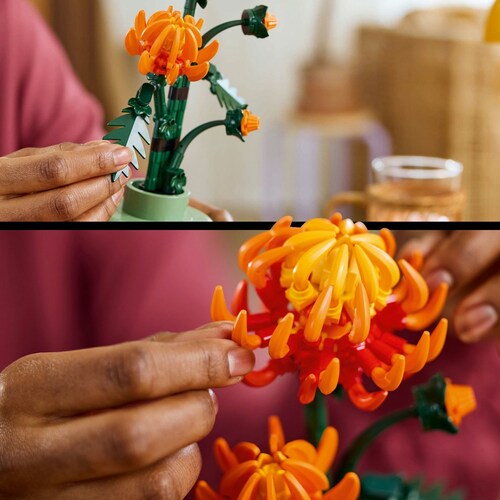 Icons Crisantemo Set de Construcción Floral 10368 Lego