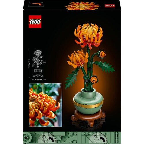 Icons Crisantemo Set de Construcción Floral 10368 Lego