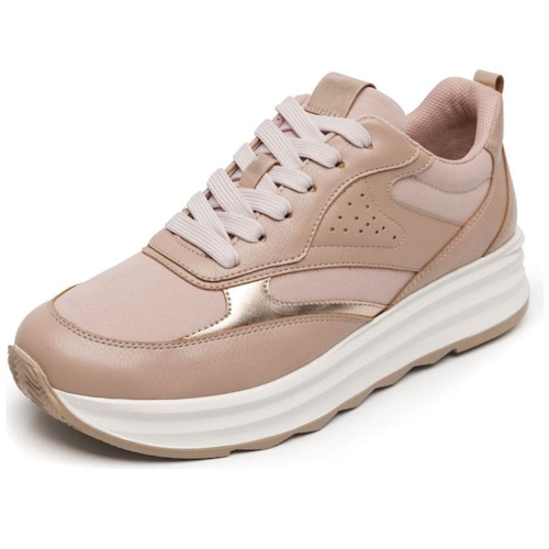 Tenis Diseño Liso Nat para Mujer Flexi