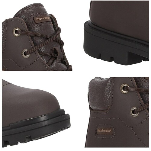 Bota en Piel Diseño Liso para Hombre Hush Puppies