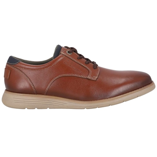 Zapato Choclo en Piel Diseño Liso para Hombre Hush Puppies