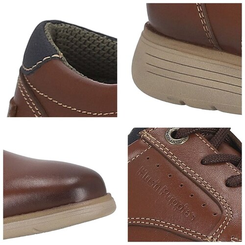 Zapato Choclo en Piel Diseño Liso para Hombre Hush Puppies