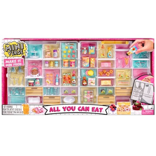 Set de Juego Miniverse Todo lo Que Puedes Comer Mgae