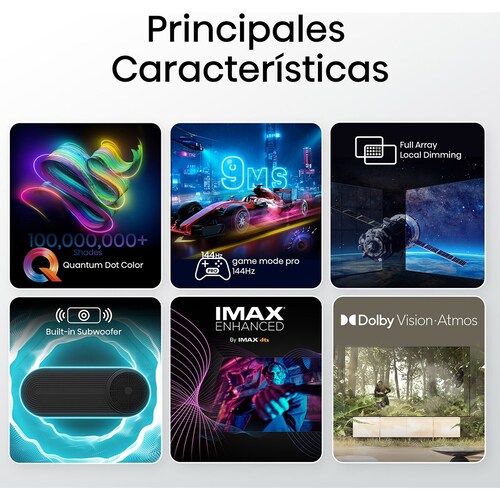 Pantalla Hisense 100 Pulgadas Google Tv 4K 100U76N