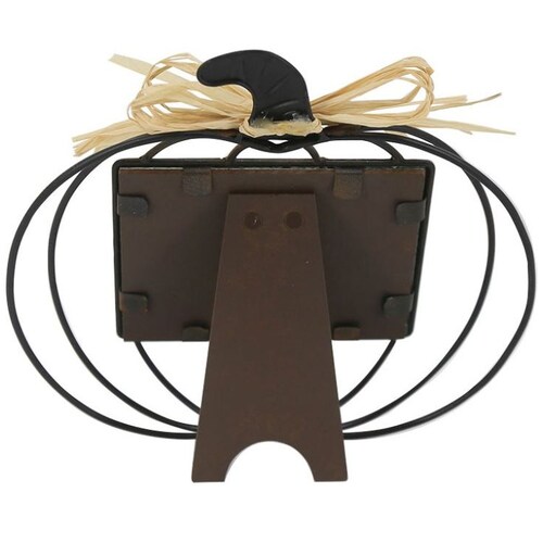 Portarretrato Metal Pumpkin Vintage Home