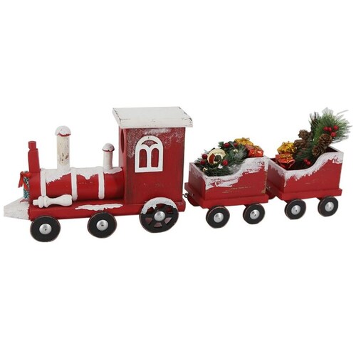 Tren Navideño Santa Vintage Home