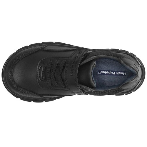 Zapato Escolar 18-24 Negro para Niño Hush Puppies