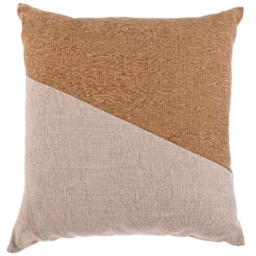 Home Nature Cojín Mostaza Hueso 50X50