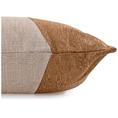 Home Nature Cojín Mostaza Hueso 50X50