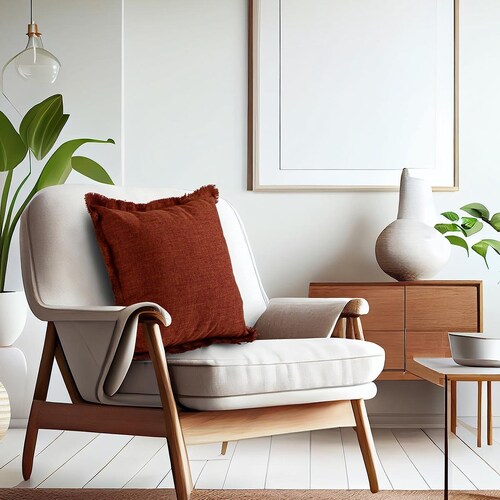 Home Nature Cojín Pestaña Shedron Yute 50X50