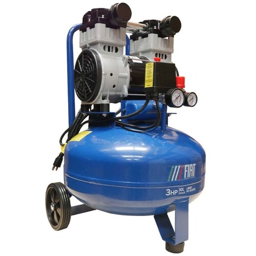 Compresor Fiat  30 Lt 3 Hp Libre de Aceite 115Psi Fiat  Professional