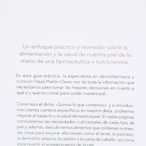 La Salud de Tu Piel Esta  en lo Que Comes